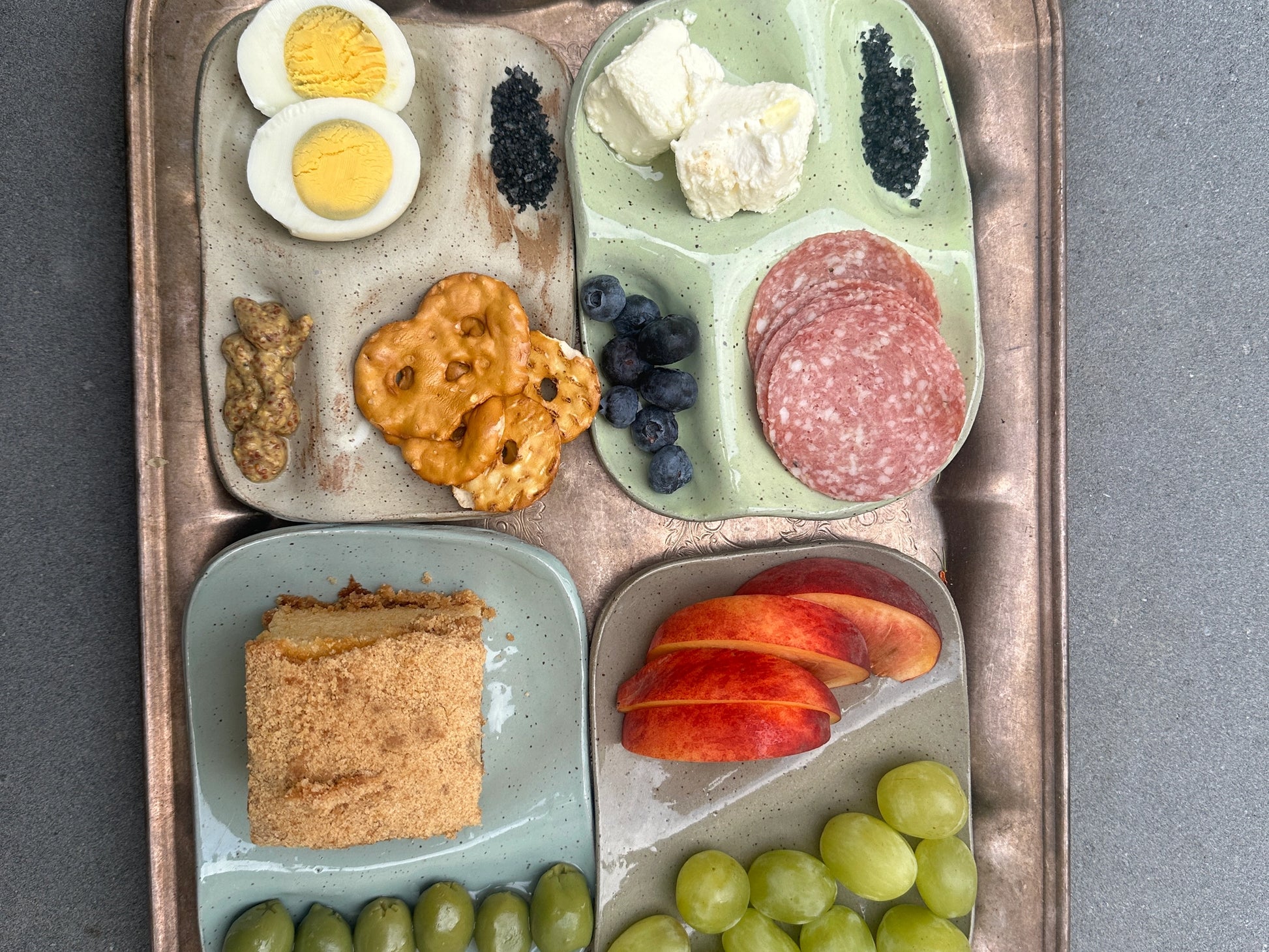 Ceramic Snack Plate