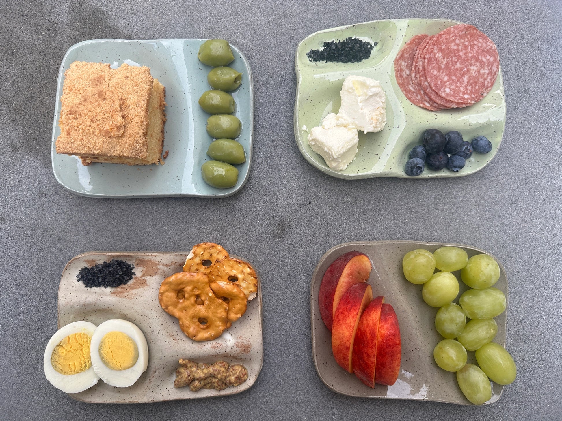 Ceramic Snack Plate