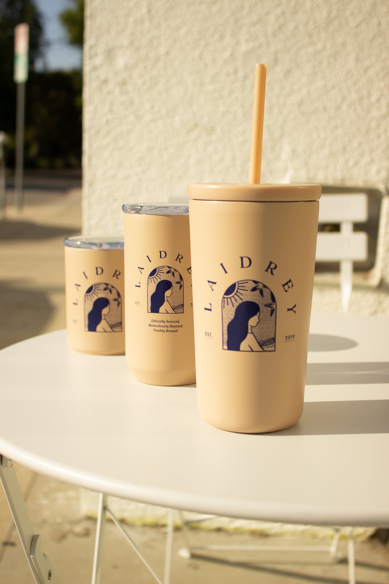 Iced Coffee Cup, Laidrey Tumbler, and Camp Travel Mug