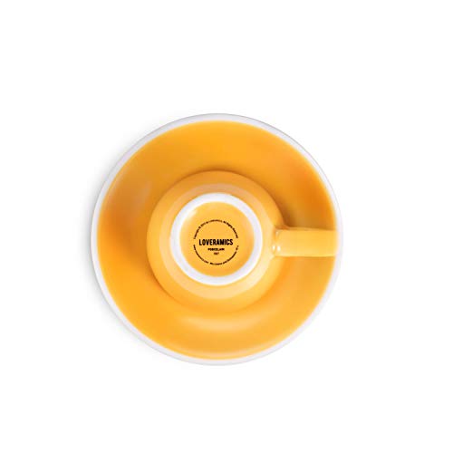 LOVERAMICS Yellow Espresso Cup Set