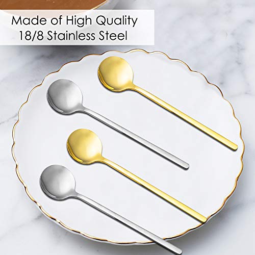 Silver Spoons and Gold Coffee Spoons