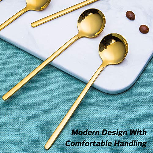 Gold Spoon Set