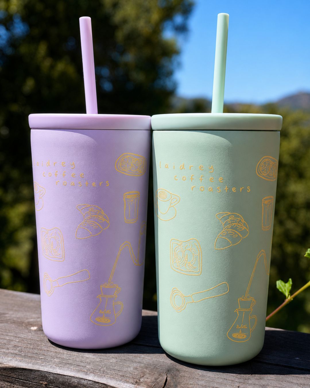 16 oz tumbler with lid for coffee and tea