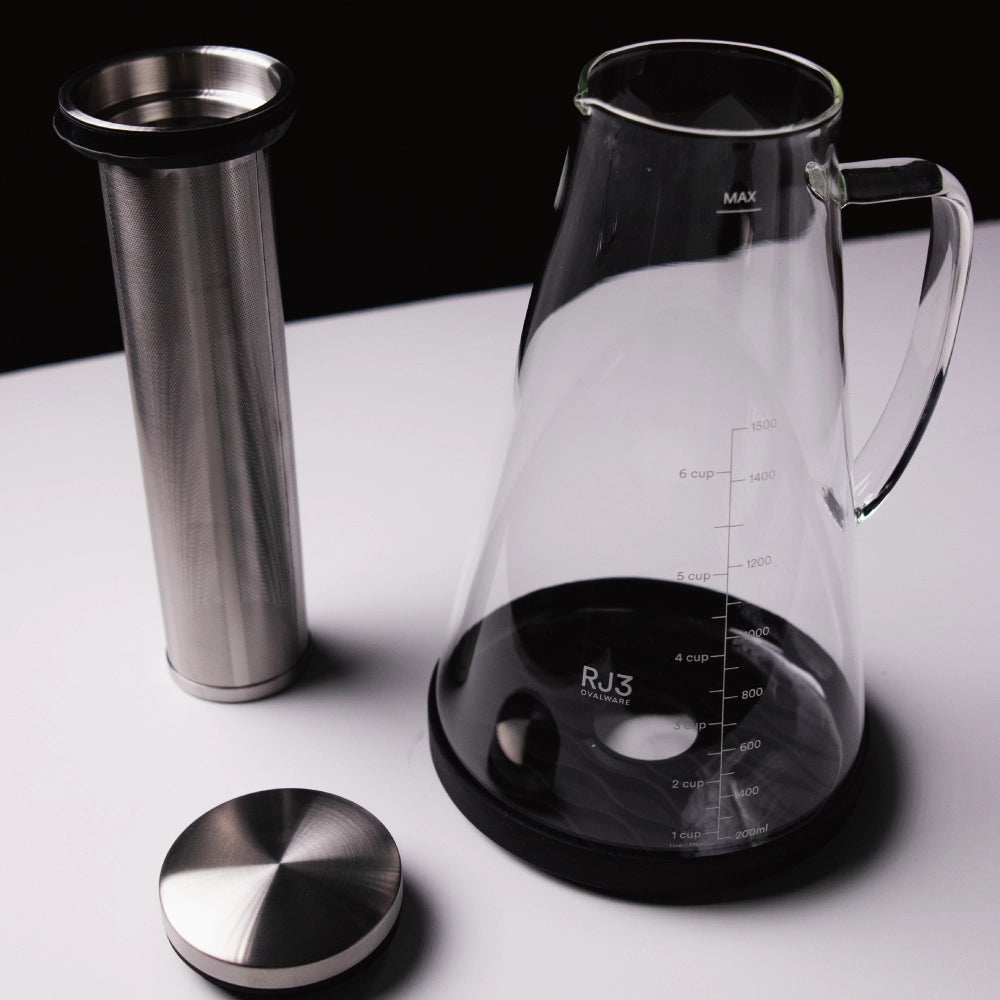 Cold Brew Iced Coffee Maker Pitcher and Tea Infuser with Spout | 1.5L 