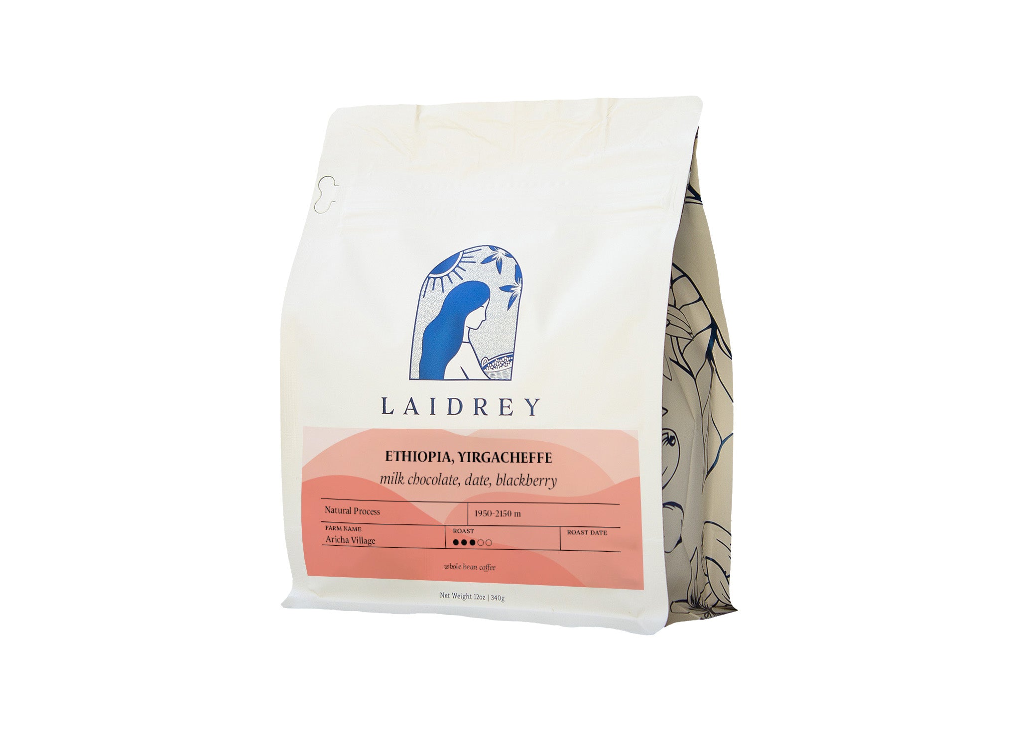 Ethiopian Coffee Aricha Organic Coffee Whole Bean For Espresso Coffee and Pour Over Coffee Side 