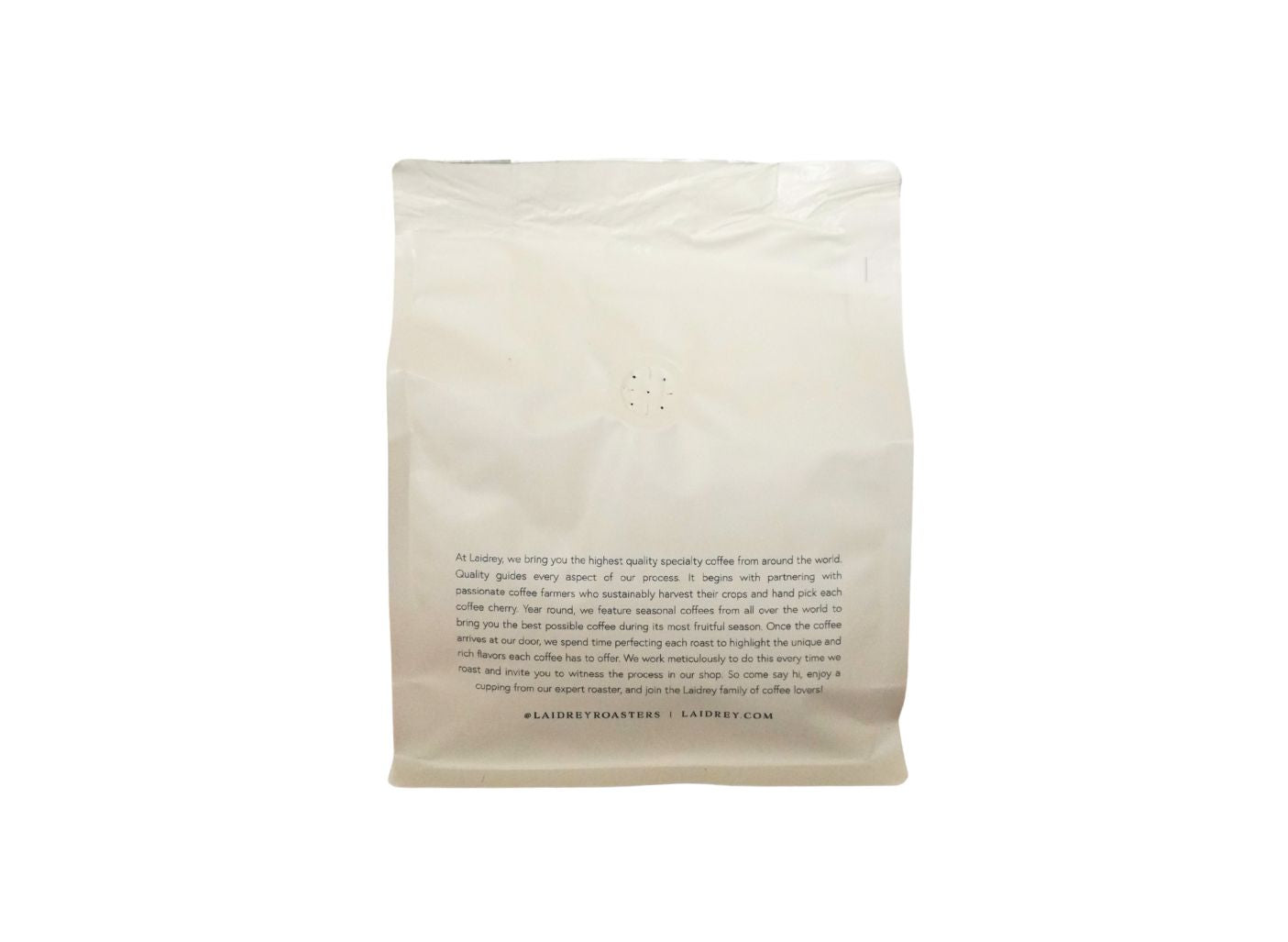 Ethiopian Coffee Bag Back