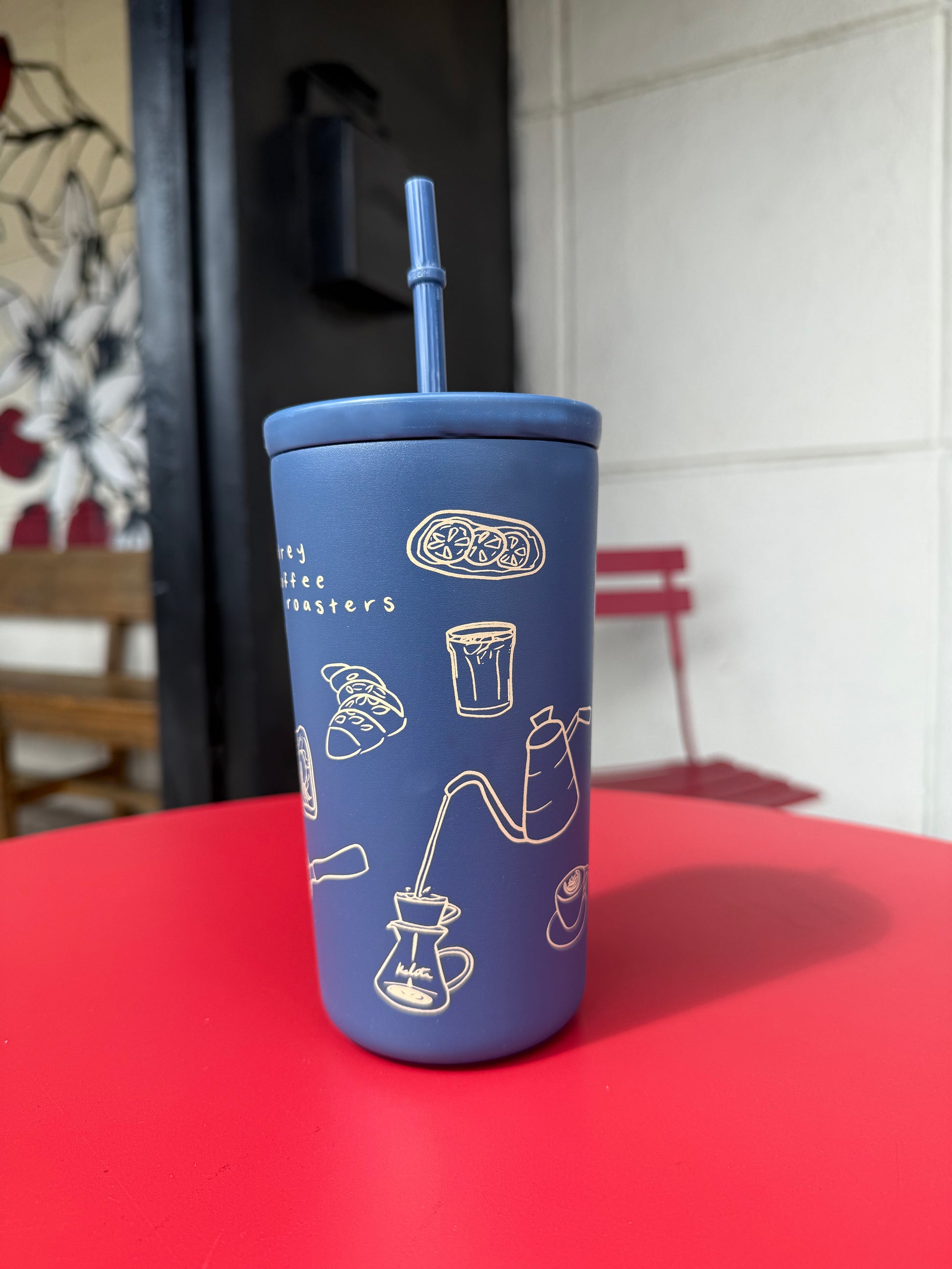 Iced Coffee Cups - Iced Coffee Cup With Lid and Straw