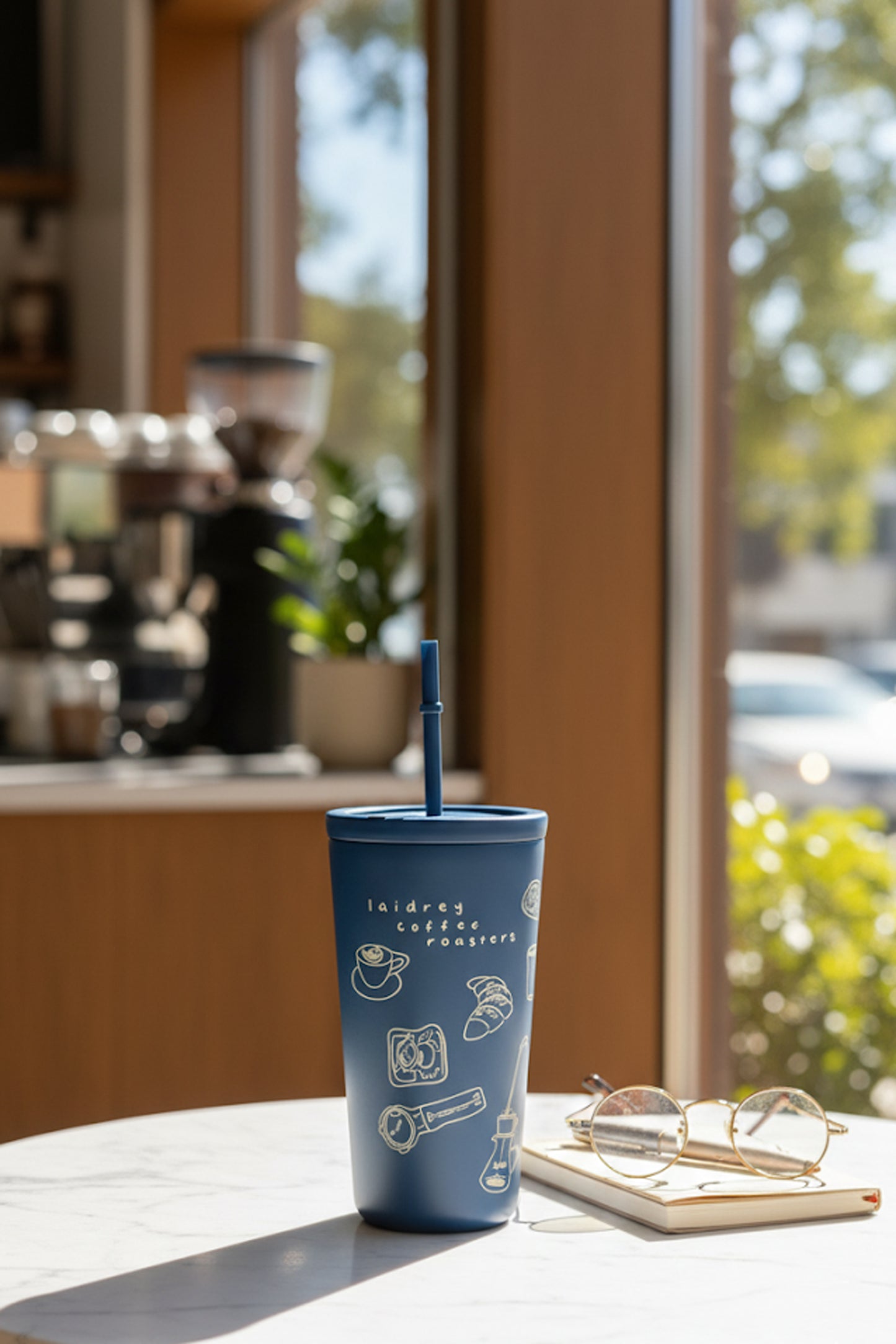 Iced Coffee Cups - Iced Coffee Cup With Lid and Straw