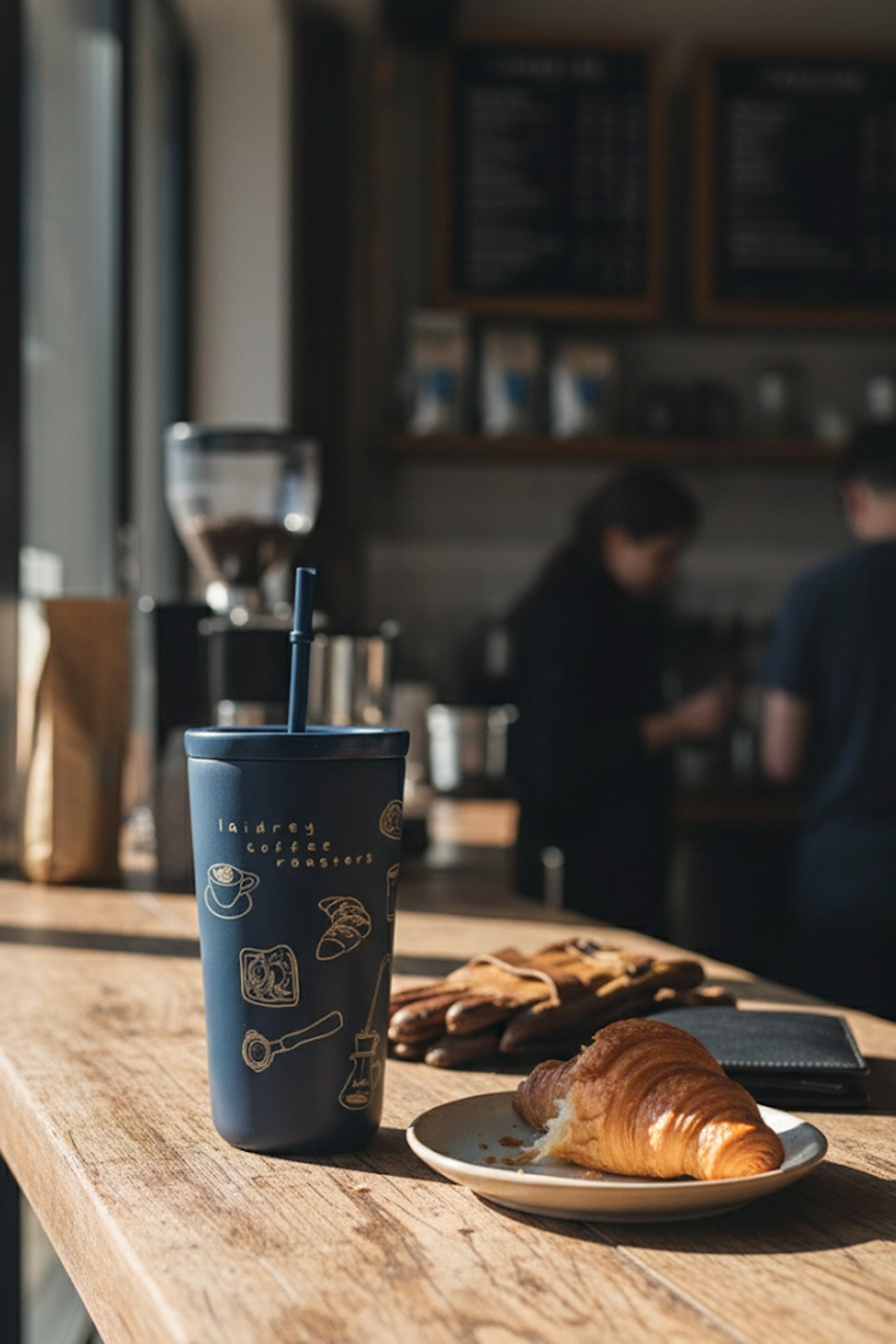 Iced Coffee Cups - Iced Coffee Cup With Lid and Straw