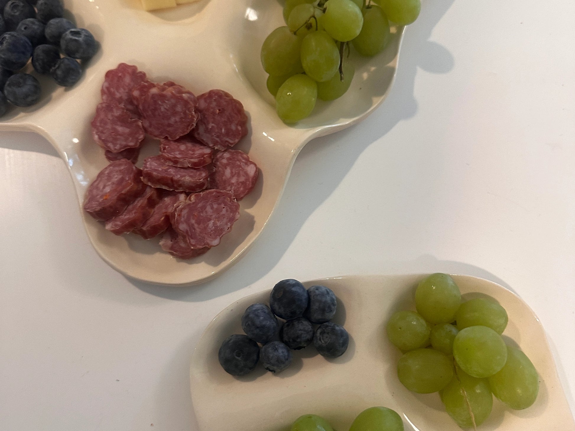Ceramic Cheese Board Close Up 