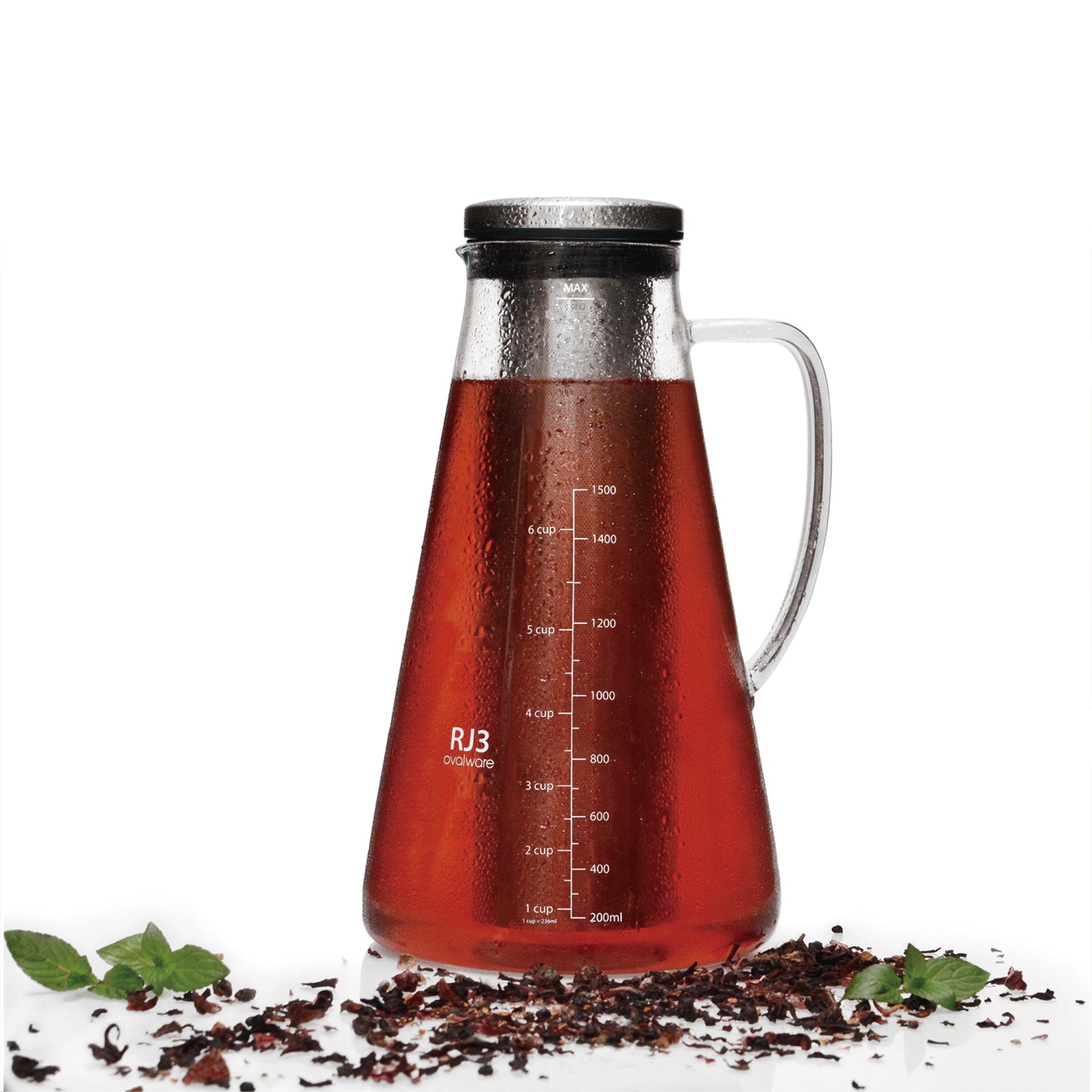 Cold Brew Iced Coffee Maker Pitcher and Tea Infuser with Spout | 1.5L 