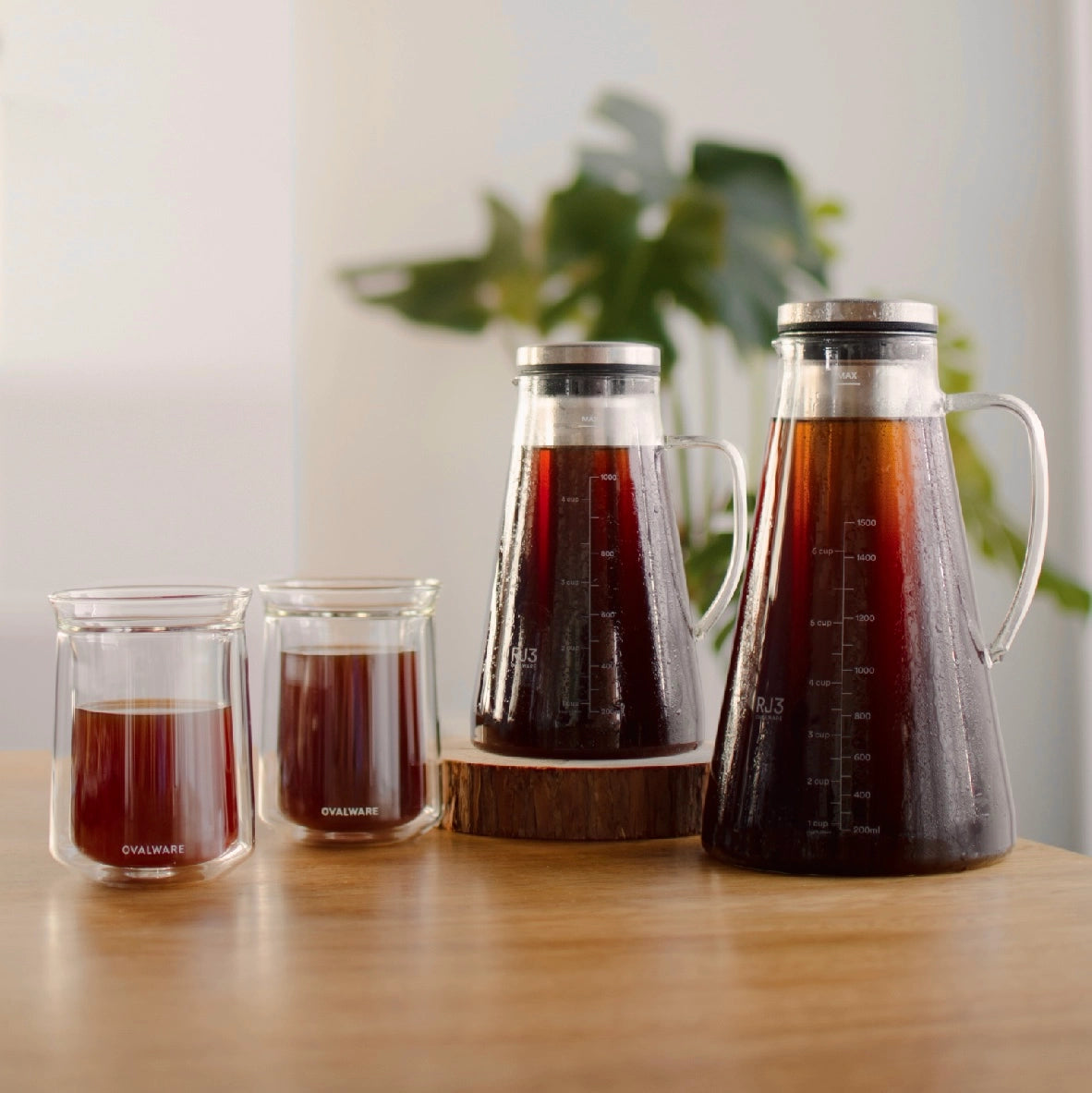 Cold Brew Iced Coffee Maker Pitcher and Tea Infuser with Spout | 1.5L 