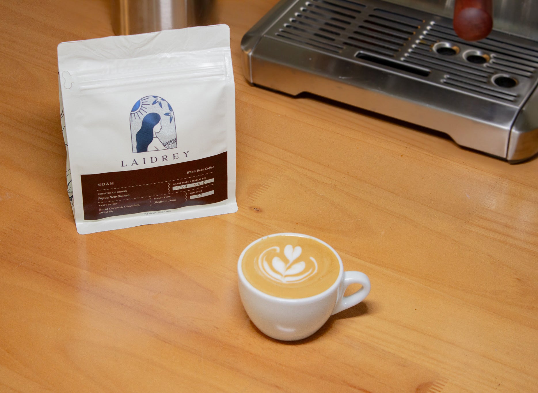 Costa Rica washed coffee espresso shot, medium roast — Noah