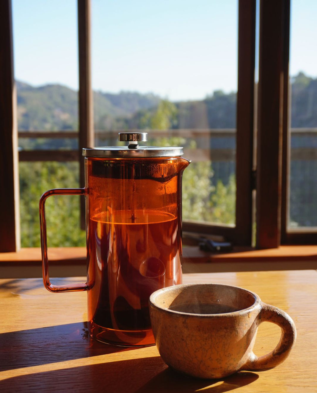 French Press Coffee Maker packaged in a premium custom Laidrey gift box