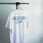 Crew Neck T Shirt Great Coffee Club T-Shirt Back