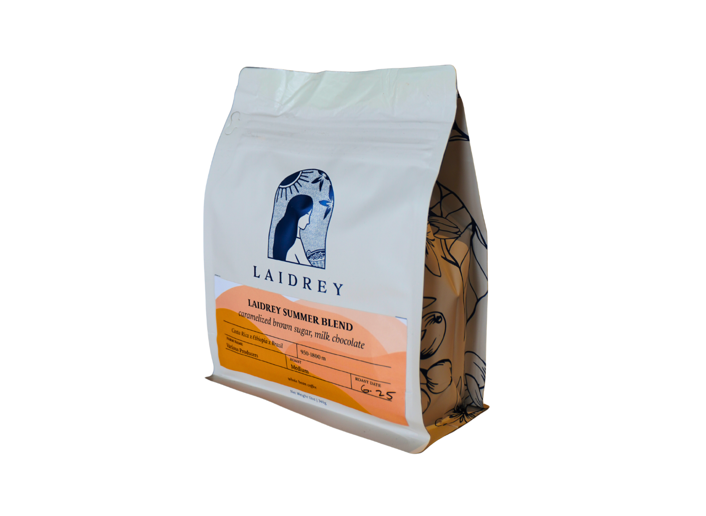 Organic coffee blend, pourover brew — Laidrey Summer Blend