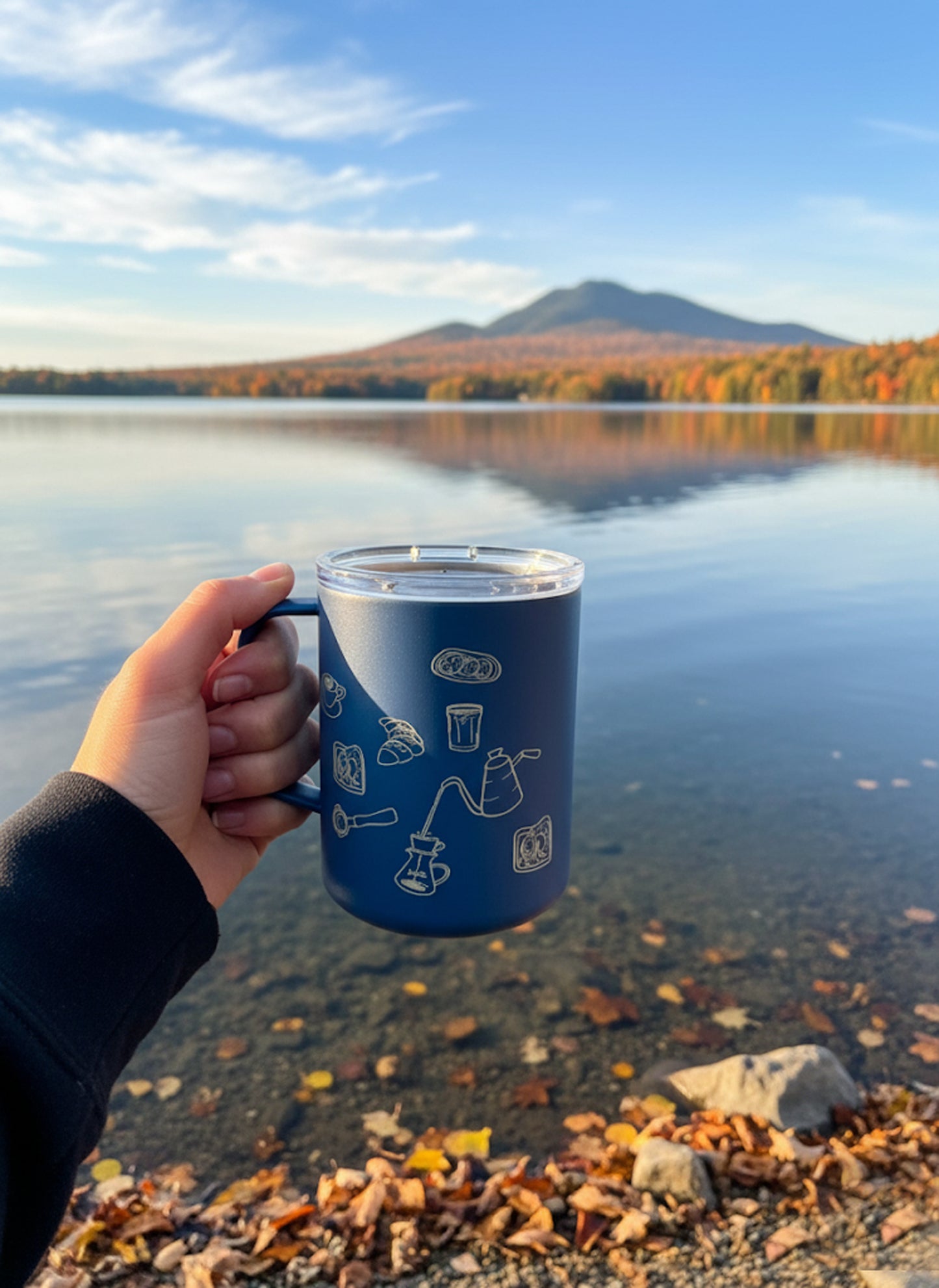 Camp Mug -travel coffee mug