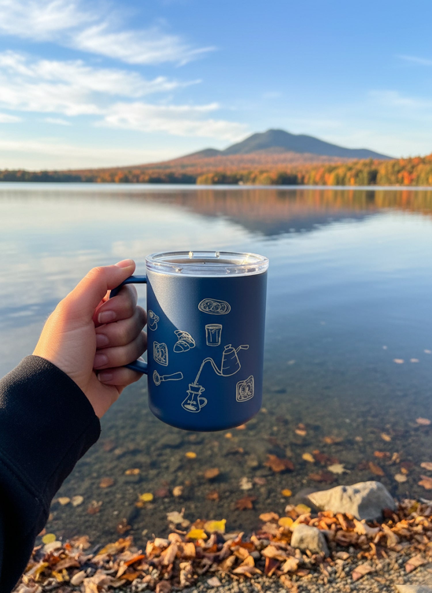 Camp Mug -travel coffee mug