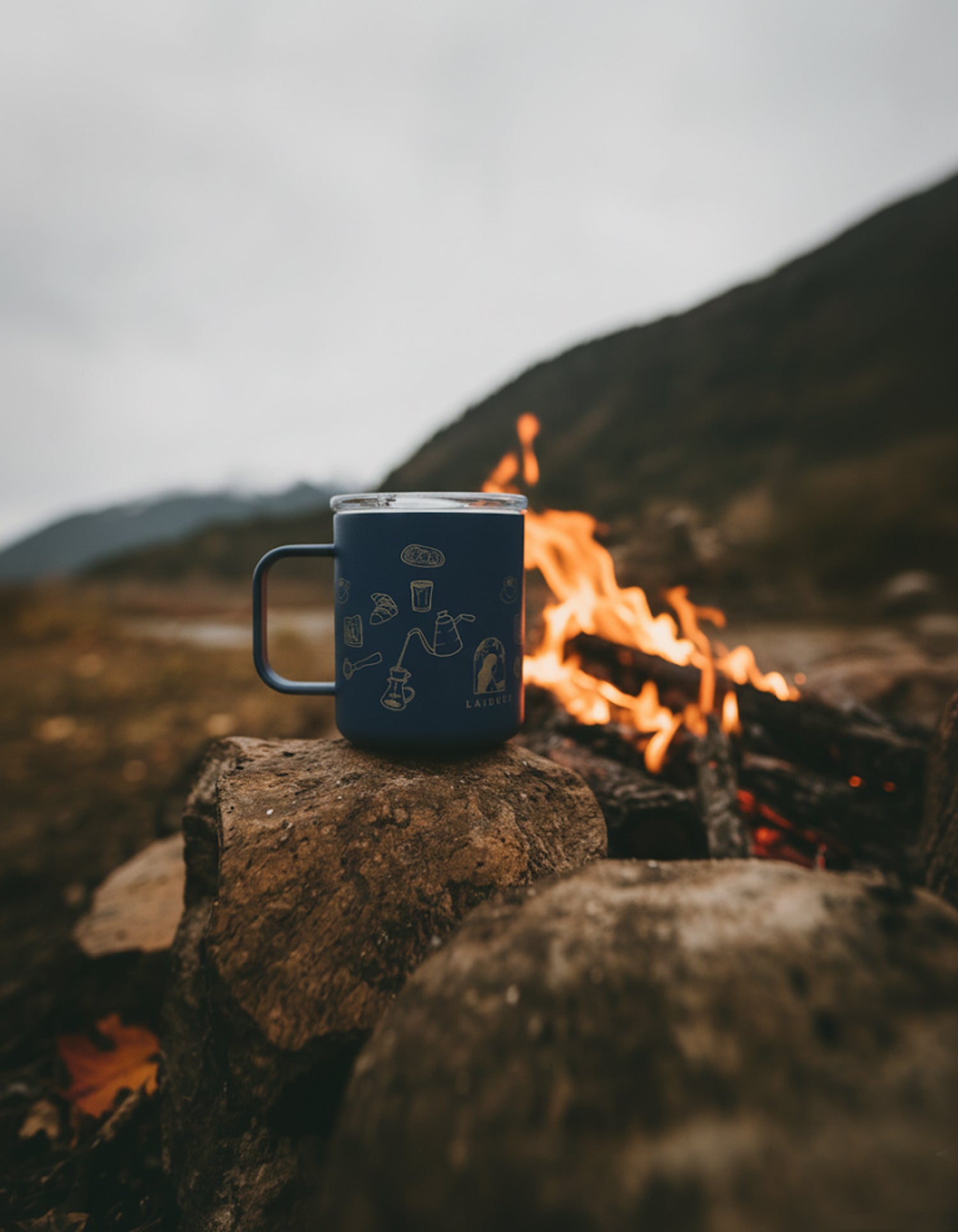 Camp Mug -travel coffee mug