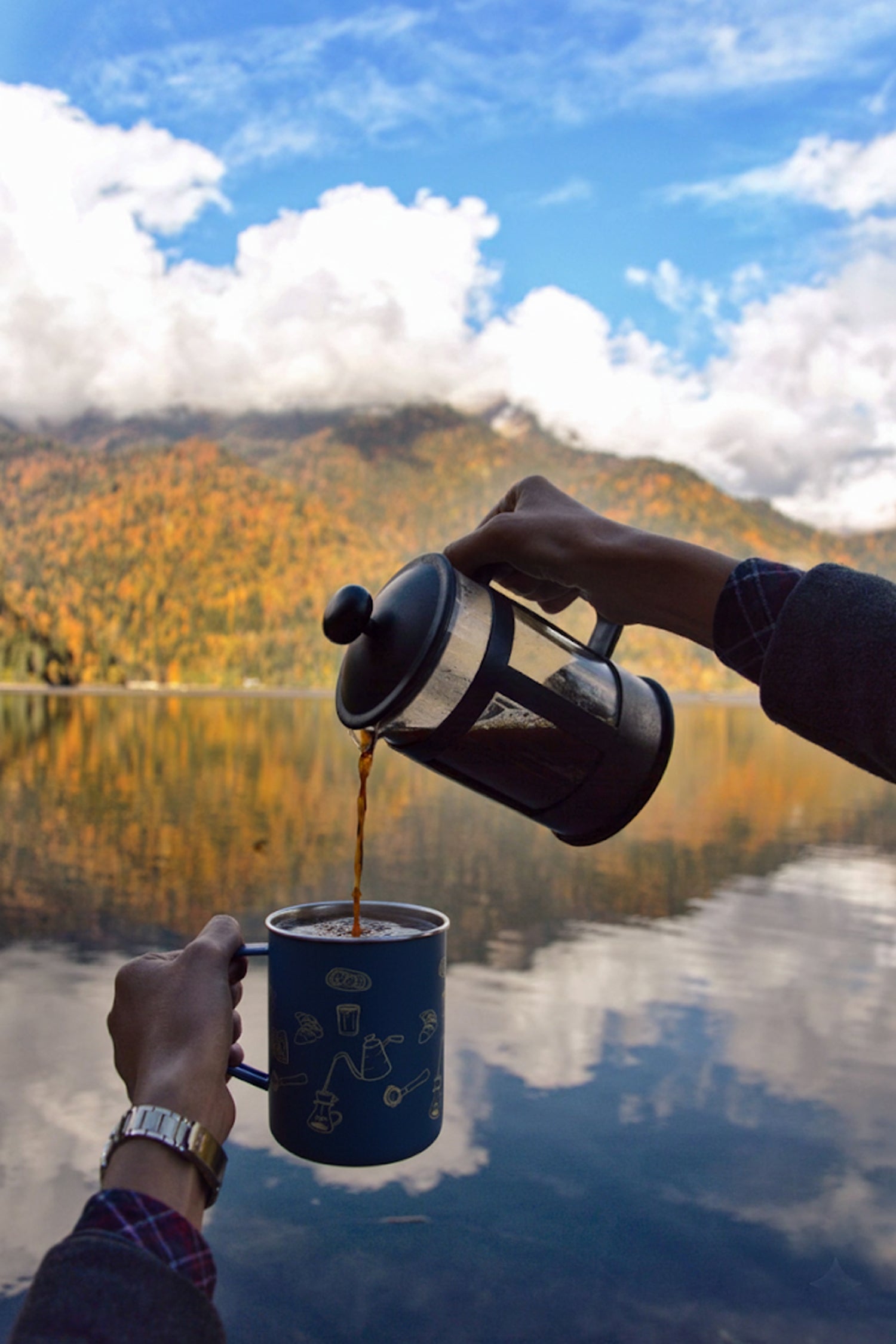 Camp Mug -travel coffee mug
