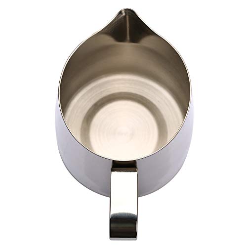 Stainless Steel Sauce Pan with Dual Pour Spouts Milk Warmer