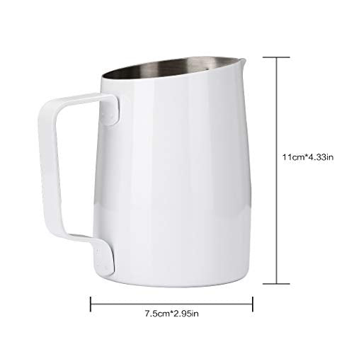  Milk Frothing Pitcher, Stainless Steel Latte Art