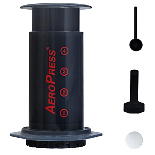 Aeropress Barista Level Portable Coffee and Espresso Maker with Chamber, Plunger, and Filters