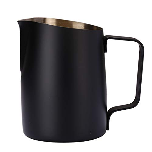 Milk Frother — Dianoo Espresso Milk Frother Pitcher Black