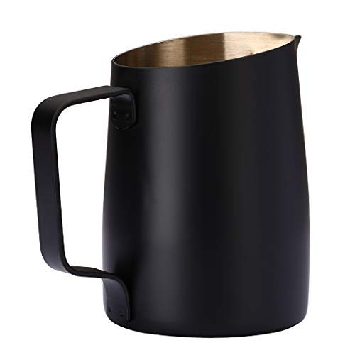 Milk Frother — Dianoo Espresso Milk Frother Pitcher Black