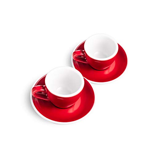 LOVERAMICS Red Espresso Cups