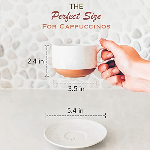 Tea Cups—White Coffee Cups