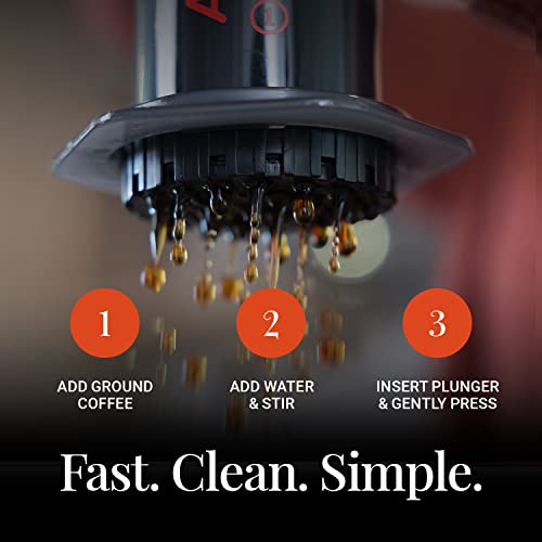 Aeropress Barista Level Portable Coffee and Espresso Maker with Chamber, Plunger, and Filters