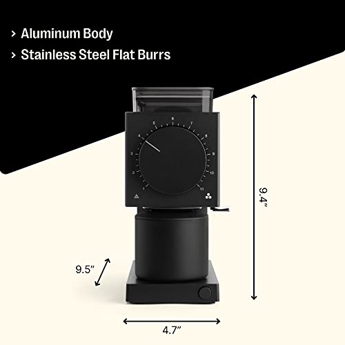 Fellow Ode Brew Grinder, Electric 64 mm Flat Burr Coffee Grinder