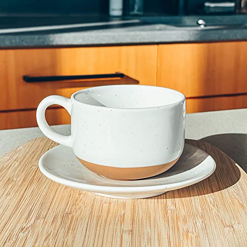 Tea Cups—White Coffee Cups