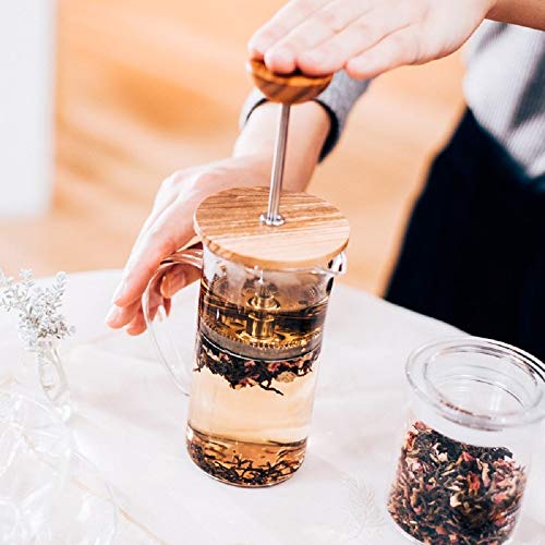 Tea Maker —Hario Olive Wood Coffee and Tea Press, 600ml – Laidrey
