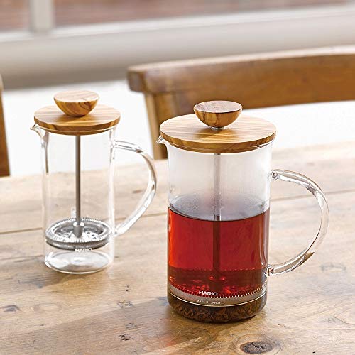 Tea Maker —Hario Olive Wood Coffee and Tea Press, 600ml – Laidrey