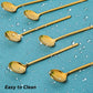 Gold Spoon Set